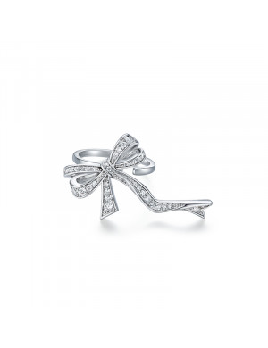 戒指•Glam Ever X Akiiiko聯名系列 Bowknot ring 蝴蝶結長結戒指