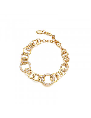 手鏈•Glam Ever X Akiiiko聯名系列 Zircon chain bracelet鋯石鏈條手鏈