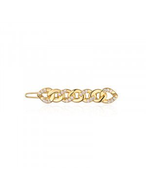 髮夾•Glam Ever X Akiiiko聯名系列 Zircon chain hairpin 鋯石鏈條髮夾