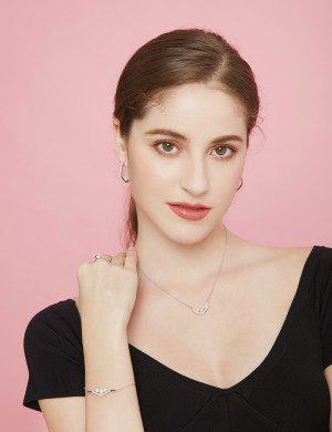 項鏈• 鋯石珍珠系列 Dazzling Diamond triple Pearls Necklace三顆珍珠鋯石項鏈