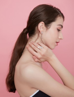 戒指• 英倫玫瑰系列 Secret of Rose Ring玫瑰繞指開口戒指