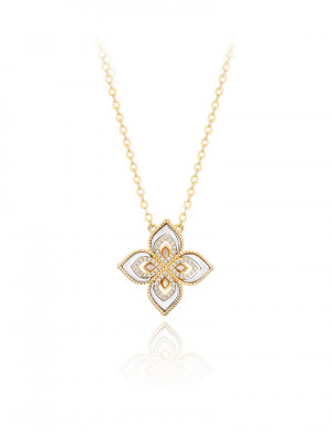 項鏈•貝母四葉草系列 Clover metal necklace  四葉草金屬項鏈