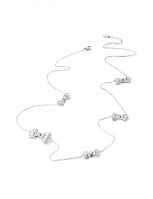 項鏈•時尚系列 Carolina Necklace多個蝴蝶結長鏈