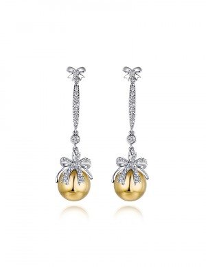 耳環• 聖誕系列 Christmas Ball Earrings圓形禮盒耳環