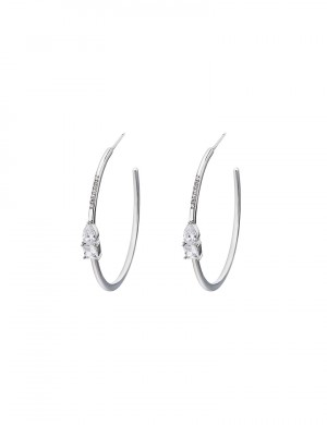 耳環• 靈動鋯石系列 Diamond Spirit Earrings大圈鋯石耳環