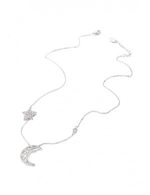 項鏈•魅力星月系列 Stella Necklace 星星月亮鎖骨鏈