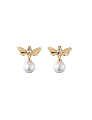 玩轉耳環系列 Flying Pearl Earrings蝴蝶組合耳環