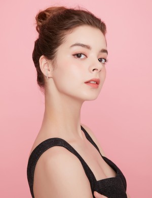 耳環• 時尚系列  Long Pearls Earring珍珠掛耳式耳釘  