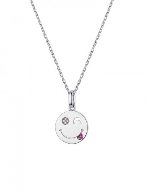 項鏈•笑臉系列 Naughty Face Necklace 調皮臉吊墜項鏈
