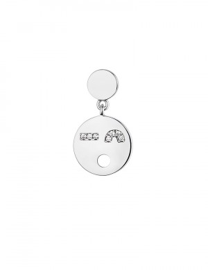耳環•笑臉系列 Wink Wink Face Earrings萌萌臉吊墜耳環（單只）