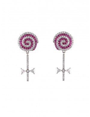 耳環•糖果系列 Lollipop Earrings棒棒糖耳環
