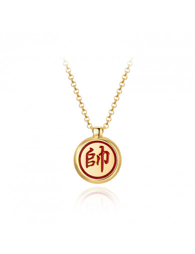 項鏈•國潮系列 Chess pendant necklace象棋吊墜項鏈