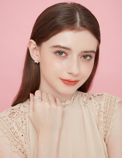 戒指• 蝴蝶結系列 Bow Knot Adjustable Ring 蝴蝶結開口戒指