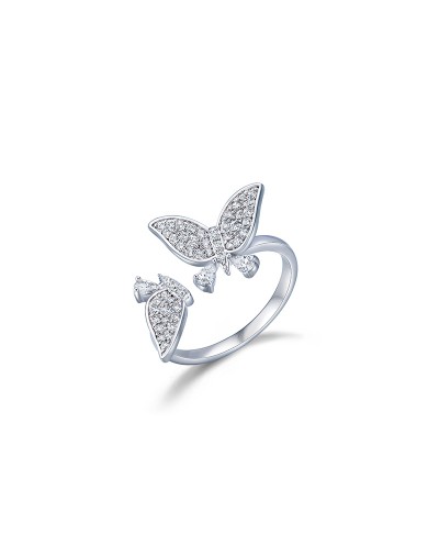 戒指• 蝴蝶系列Embracing Love Butterfly Ring 不對稱蝴蝶開口戒指