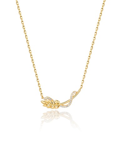 項鏈• 麥穗系列 Shining Wheat Necklace 閃耀麥穗項鏈