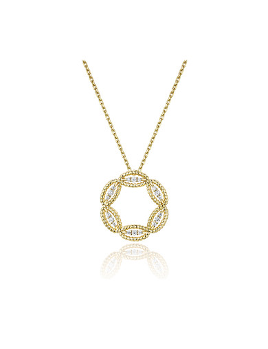 項鏈• 編織太陽系列 Sun flower necklace 編織太陽花項鏈