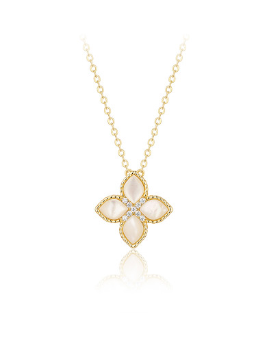 項鏈•貝母四葉草系列 Clover Necklace 四葉草貝母項鏈