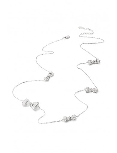 項鏈•時尚系列 Carolina Necklace多個蝴蝶結長鏈