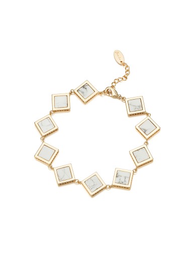 手鏈• 鋯石大理石系列 Bling Marble round and round bracelet多顆鋯石大理石手鏈
