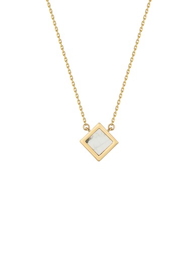 項鏈• 鋯石大理石系列 Bling Marble Necklace鋯石大理石項鏈