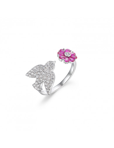 戒指•鳥語花香系列 Amour in the Garden Ring花鳥單指戒指