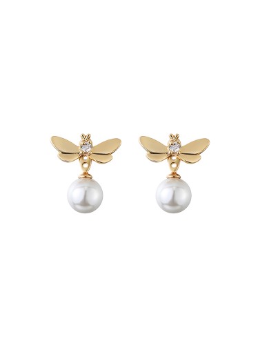 玩轉耳環系列 Flying Pearl Earrings蝴蝶組合耳環
