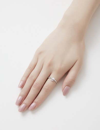 戒指• 靈動鋯石系列 Mermaid's Eye Ring馬眼形鋯石戒指