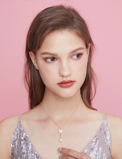 項鏈• 情人節系列 Cubid's Love Necklace丘比特之箭項鏈
