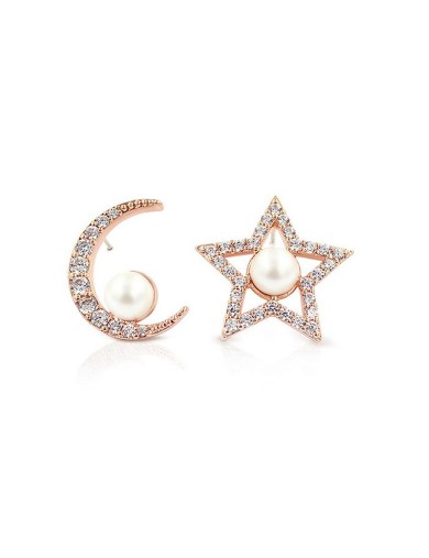 魅力星月系列 Love Pearl耳釘