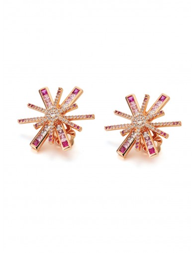 耳環•煙花系列 Firework Clip-on Earrings 煙花耳環（可夾式）