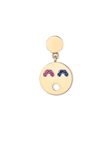 耳環•笑臉系列 Smiley Face Earrings哈哈臉吊墜耳環（單只）