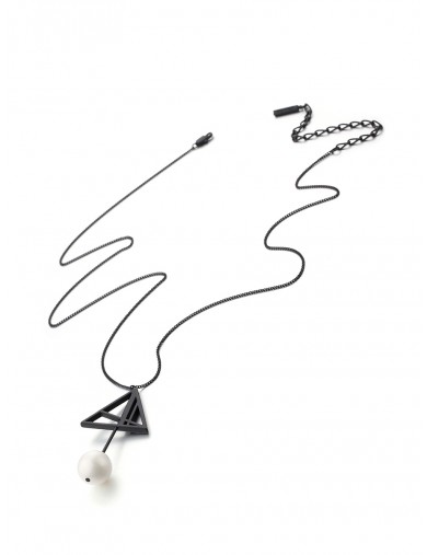 項鏈•傘型系列  Under my umbrella Necklace 傘型珍珠吊墜項鏈