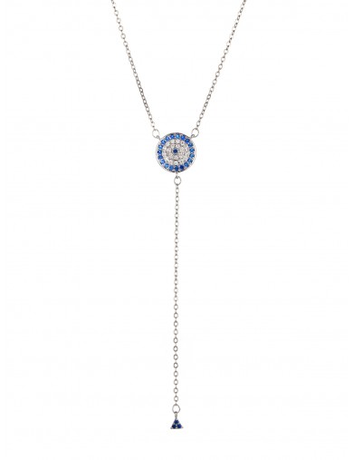項鏈•糖果系列 Mini Sky Candy Necklace 藍色小糖果項鏈