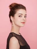 耳钉• 臻愛之心系列 Secret Love Earrings 鋯石愛心長墜耳環