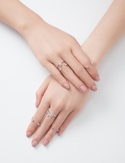 戒指•笑臉系列 Twinkle Eye ring星星眼開口戒指