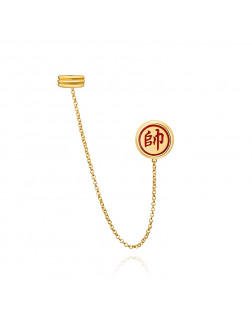 耳環•國潮系列 Chess chain earrings bone chain 象棋鏈條耳環耳骨鏈