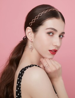耳環• 巴洛克系列 Mysterious Girls Earrings秘密花園耳環