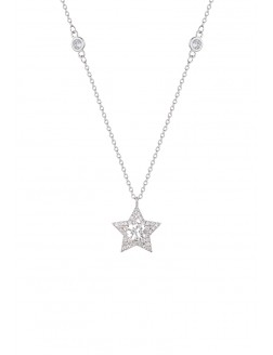項鏈•魅力星月系列 Twinkle Star Chain Necklace星星項鏈