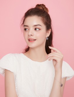 耳環•笑臉系列 Dizzy Dizzy Face Earrings暈暈臉吊墜耳環（單只）