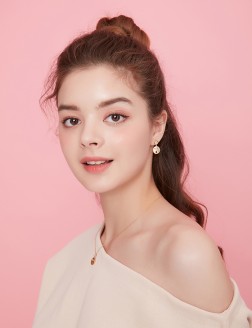 耳環•笑臉系列 Smiley Face Earrings哈哈臉吊墜耳環（單只）
