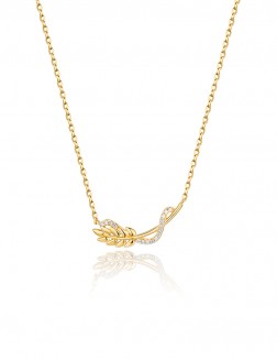 項鏈• 麥穗系列 Shining Wheat Necklace 閃耀麥穗項鏈