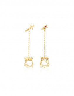 耳環• 國王皇后系列 King & Queen Earrings國王皇后吊墜耳環