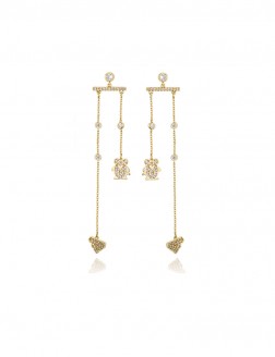 耳環• 老鼠系列 Year of the Rat Earrings 老鼠吊墜耳環