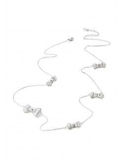 項鏈•時尚系列 Carolina Necklace多個蝴蝶結長鏈