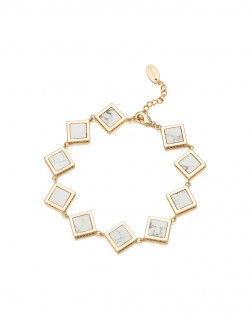 手鏈• 鋯石大理石系列 Bling Marble round and round bracelet多顆鋯石大理石手鏈