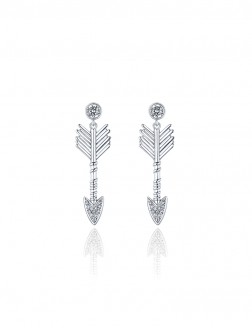 耳環• 情人節系列 Cubid's Love Earrings丘比特之箭耳環