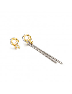耳環•聖誕系列 Donut AB earrings 甜甜圈AB款耳環