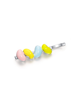 发夹•彩虹糖豆系列 Rainbow jelly bean hairpin 彩虹糖豆发夹