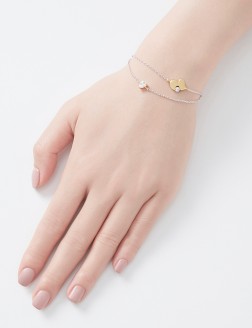 手鏈• 臻愛之心系列 Love Me More Bracelet雙層愛心手鏈