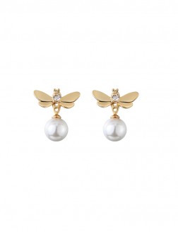 玩轉耳環系列 Flying Pearl Earrings蝴蝶組合耳環